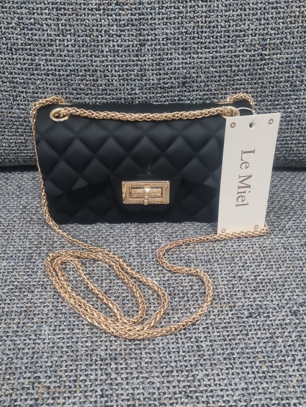 LE MIEL Quilted Jelly Crossbody & Shoulder Bag - Picture 16 of 16